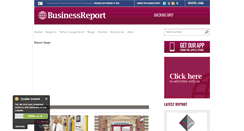 Desktop Screenshot of businessreport.co.uk