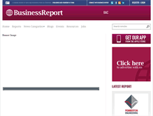 Tablet Screenshot of businessreport.co.uk