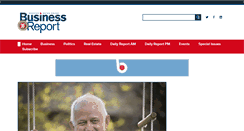 Desktop Screenshot of businessreport.com
