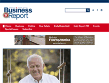Tablet Screenshot of businessreport.com